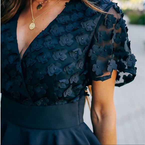 Endless Rose Tops - NWT Floral Peplum Blouse